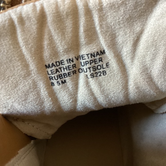 MICHAEL Michael Kors Tan and Gold Ankle Boots - Picture 9 of 11